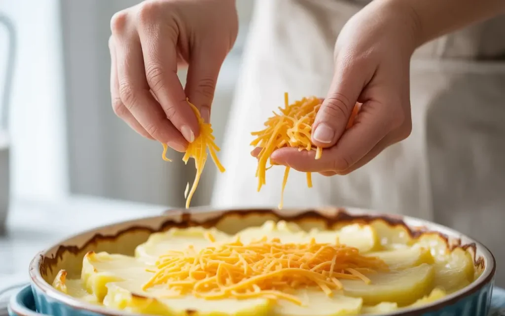 Step 3: Add Cheese and Cover