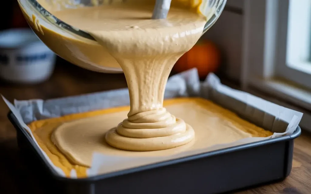 Step 3: Add Eggs and Cream