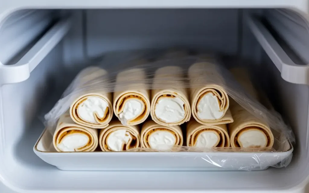 Step 4: Chill the Roll Ups