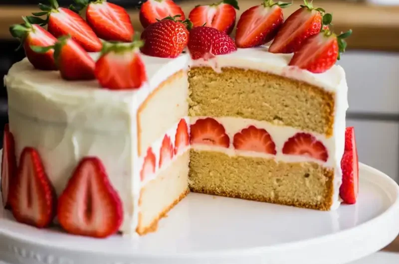 Strawberry Bliss Cake