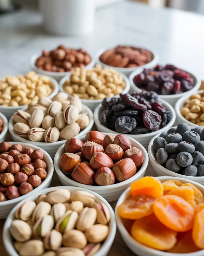  Alternative nuts and dried fruits for customizing your nougat recipe