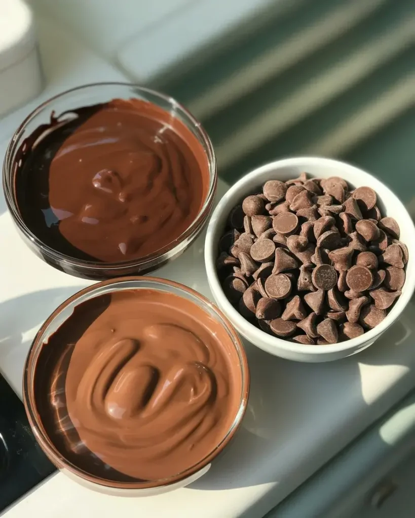 Different chocolate types tested for coating coconut bites