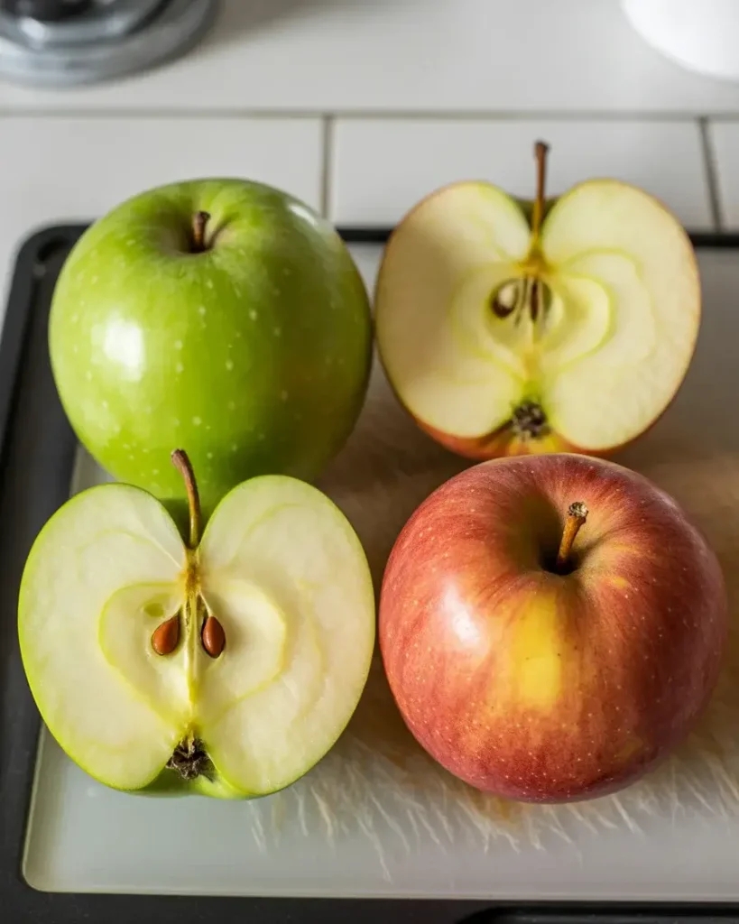 Firm baking apples that hold their shape during baking