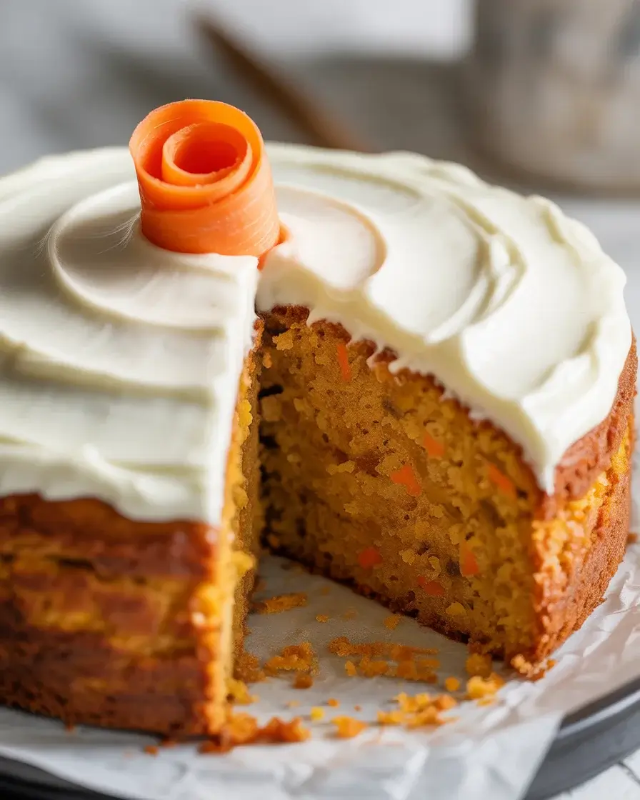 Carrot Snack Cake with Cream Cheese Frosting