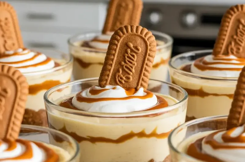 Biscoff Cheesecake Cups