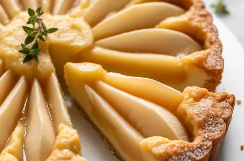 Pear Frangipane Tart