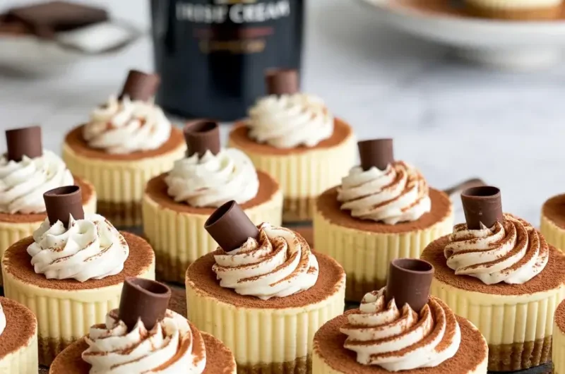 Baileys Mini Cheesecakes