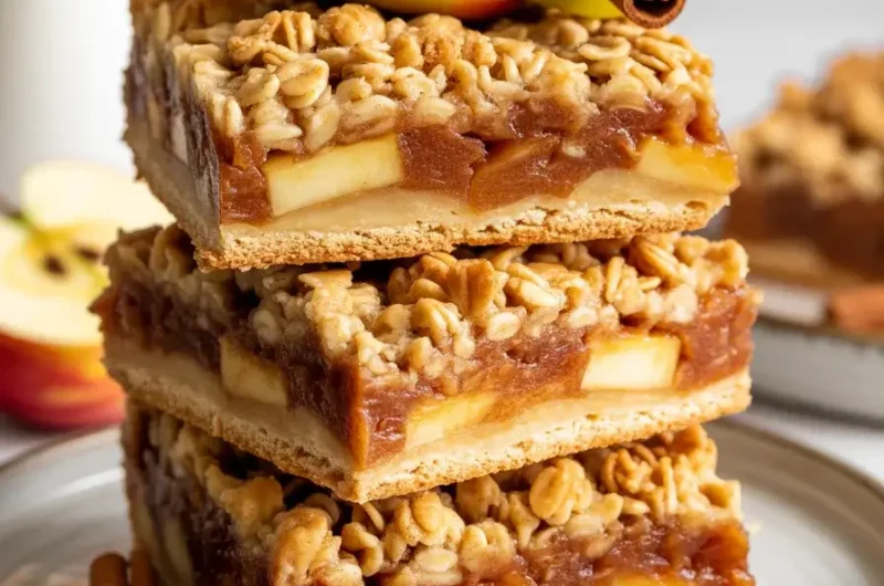 Apple Crisp Bars Recipe