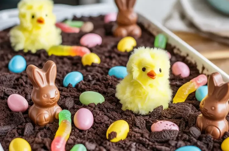 Easter Dirt Cake Casserole