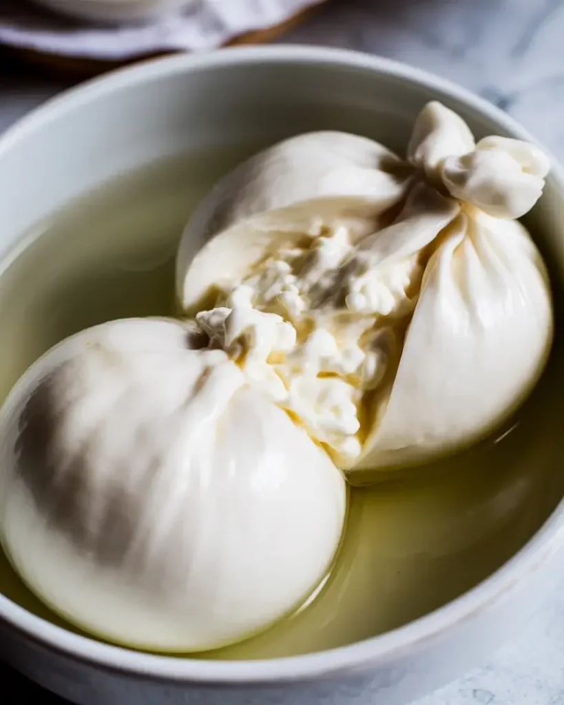 Fresh burrata packed in brine - always use within 2-3 days of purchase date