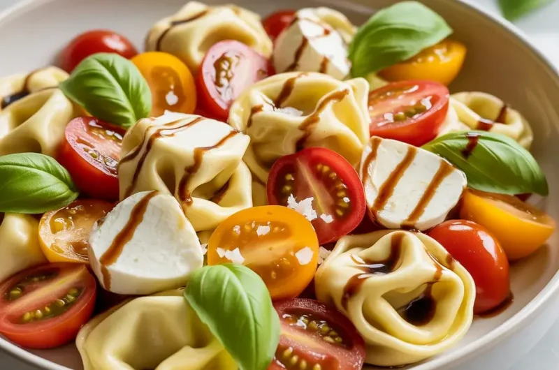Tortellini Caprese Salad