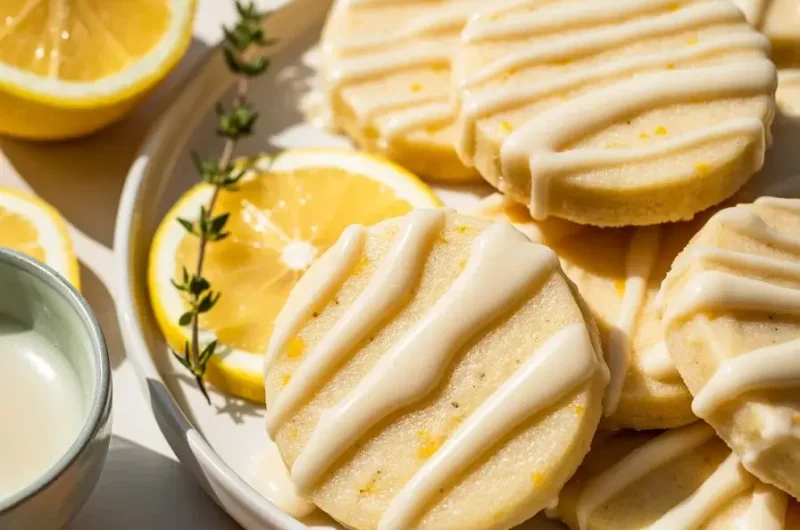 Citrus Shortbread Cookies