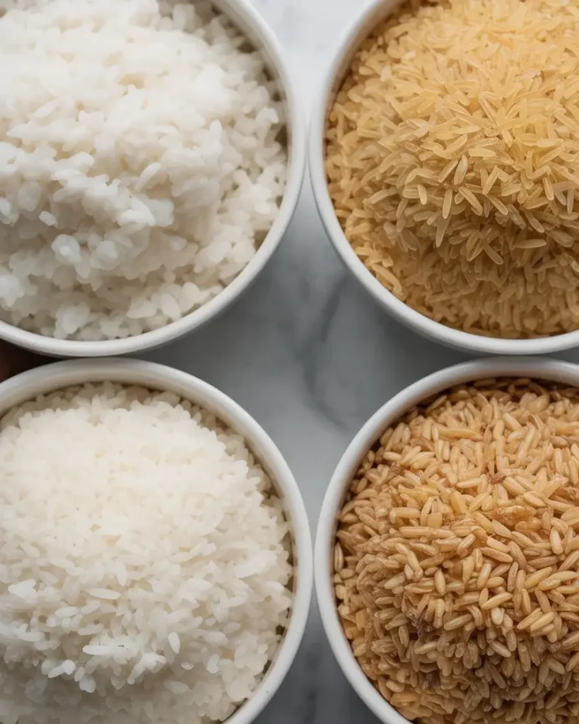 Jasmine, sushi, basmati, and brown rice compared for the best rice bowl base