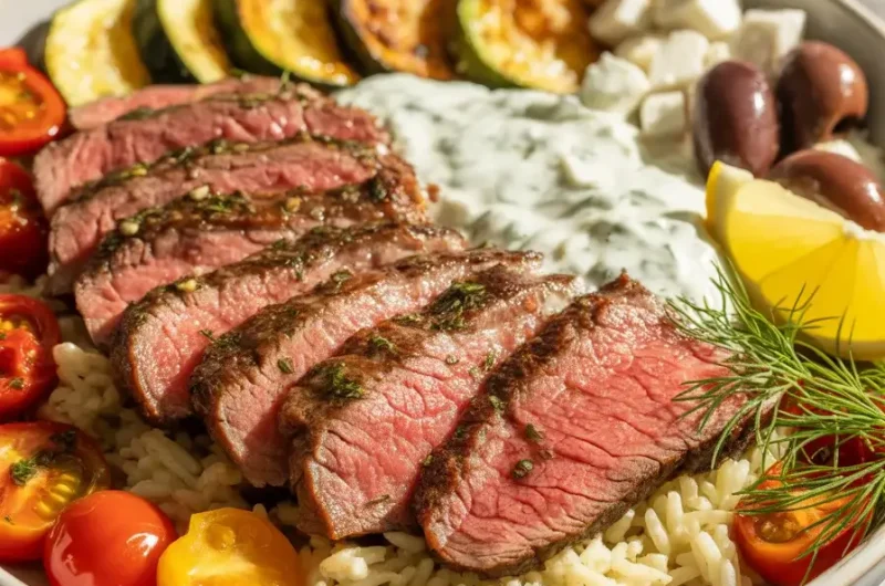 Mediterranean Steak Bowls