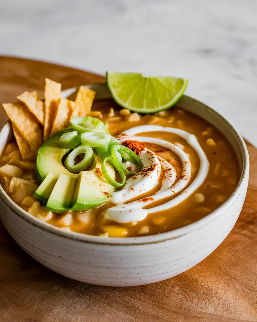 Smoky southwestern potato and corn chowder - thick, creamy, and bold with smoky chipotle flavor