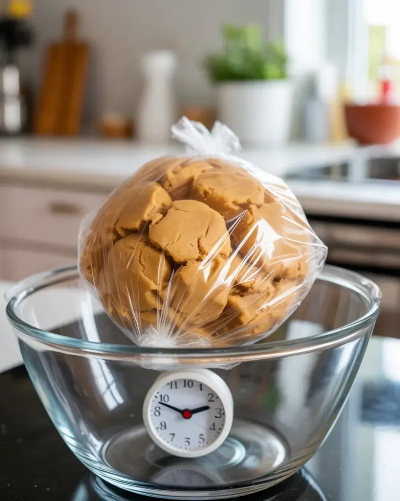Chilling the dough for 20 minutes prevents spreading and keeps thumbprints intact