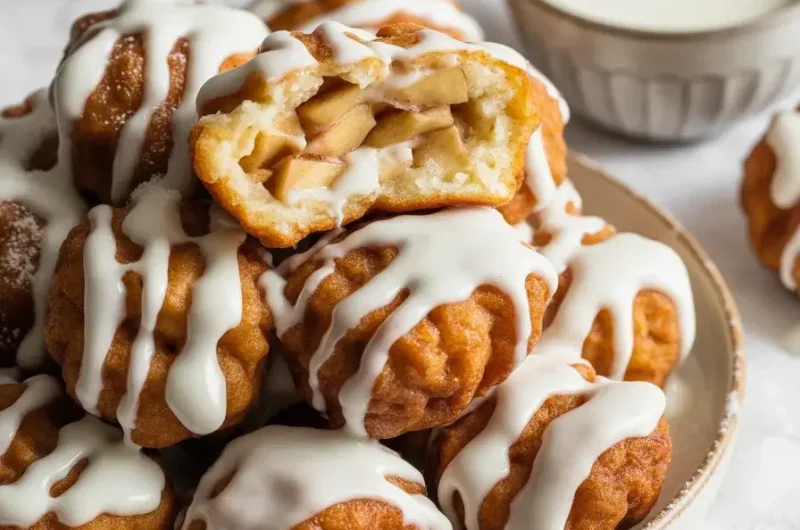 Apple Fritter Bites