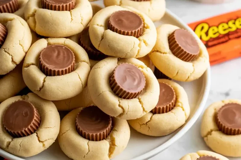 Reese's Peanut Butter Blossom Cookies