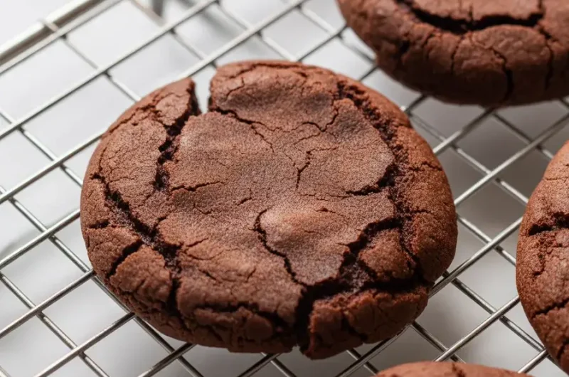 Squeaky Cocoa Cookies