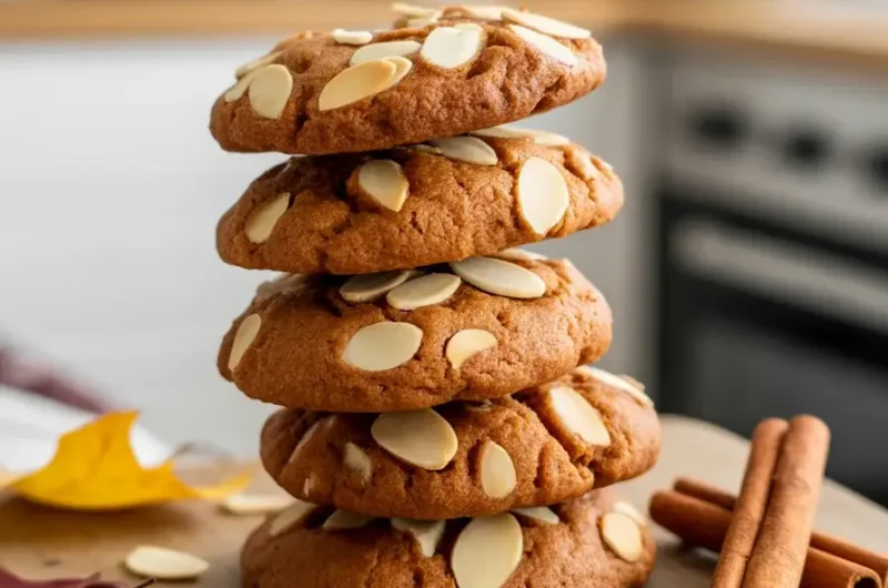 Almond Autumn Cookies