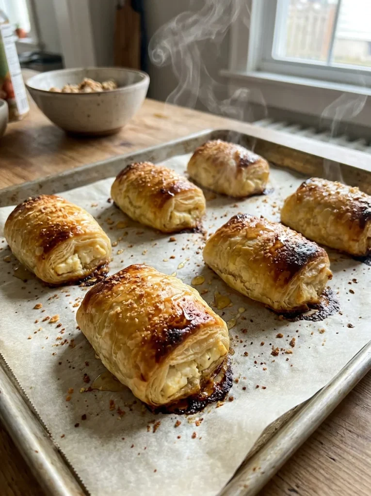  Bake until deeply golden brown - pale yellow means they need more time