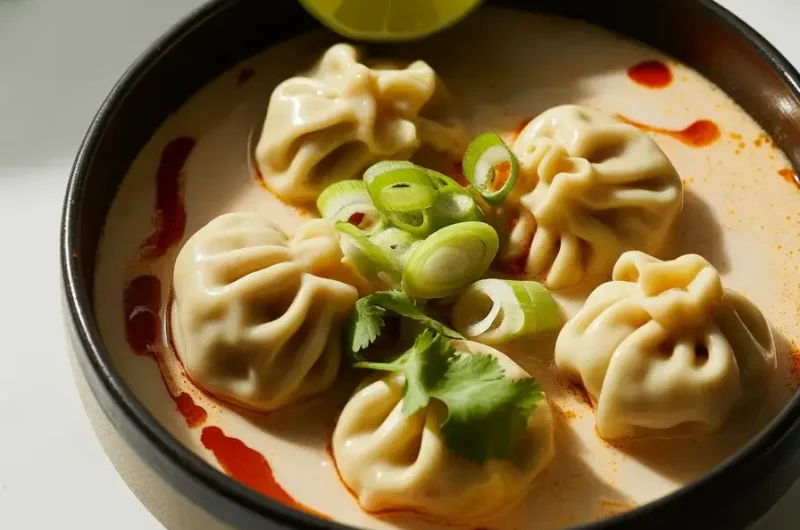 Curry Dumpling Soup