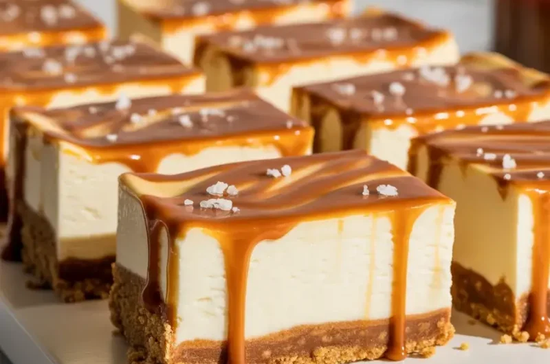 Dulce de Leche Cheesecake Bars