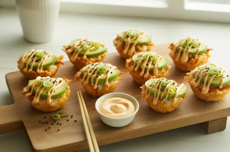 Baked Sushi Cups