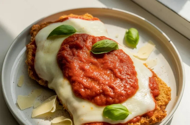 Crispy Chicken Parmesan