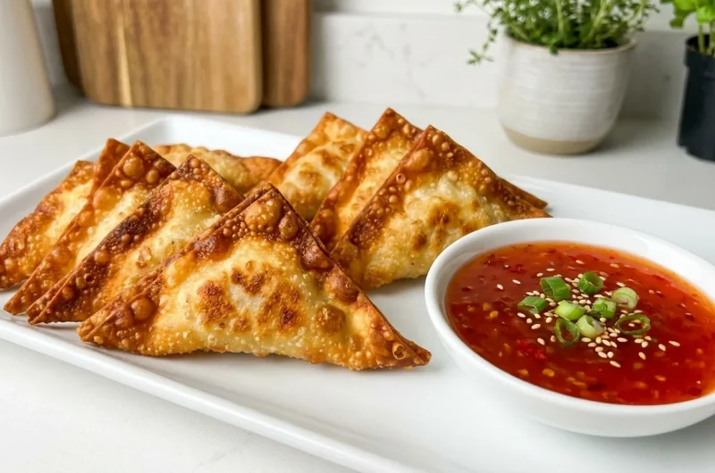 Cream Cheese Shrimp Wontons
