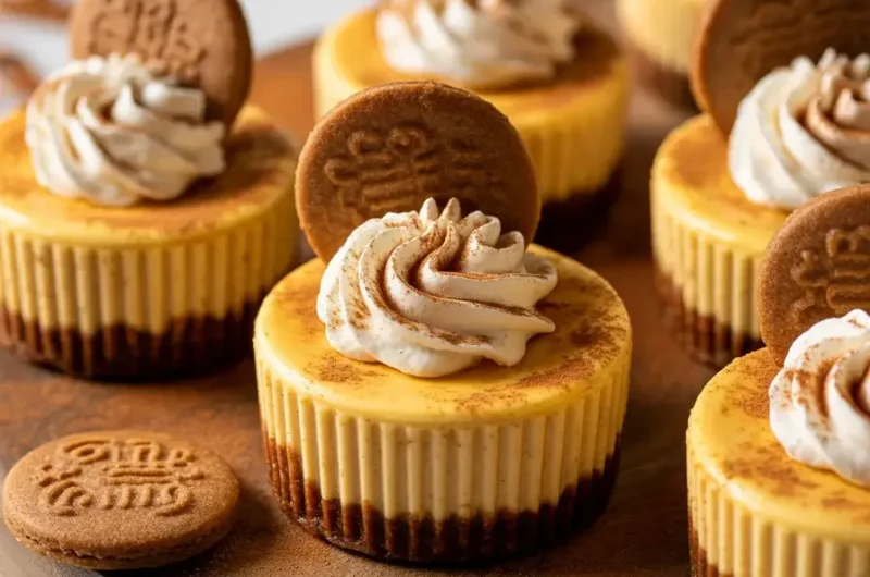 Gingerbread Cheesecake Cups
