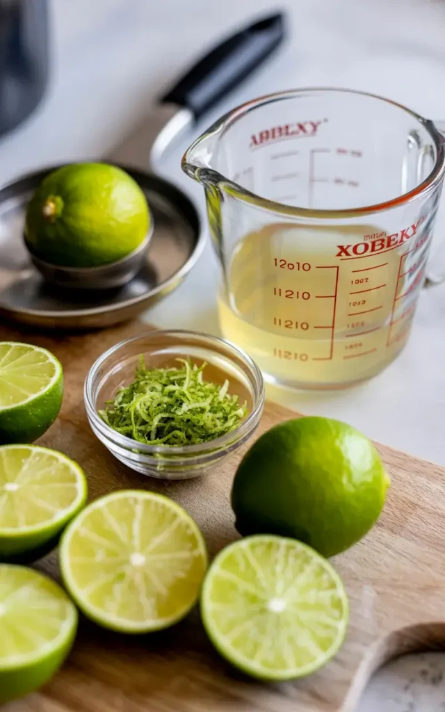 Fresh key lime zest and juice deliver the bright tartness these bars are known for