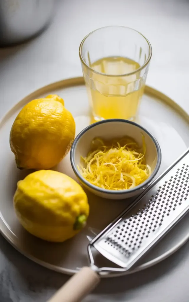 Fresh lemon zest and juice are the key to bold citrus flavor in every bite