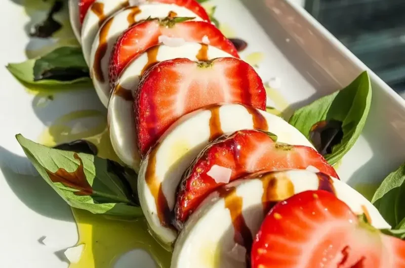 Strawberry Caprese Salad