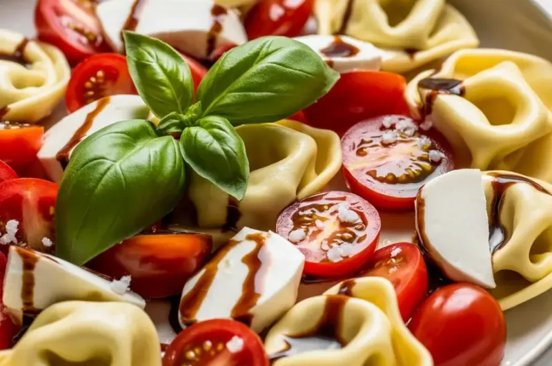 Tortellini Caprese Salad