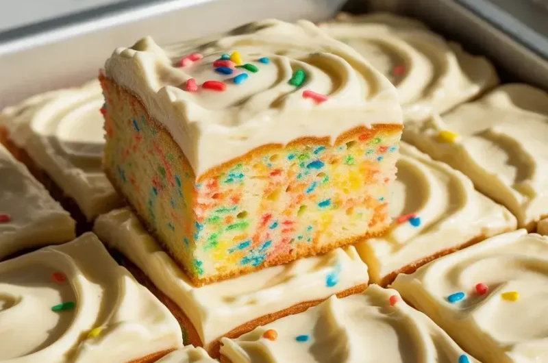 Funfetti Snack Cake
