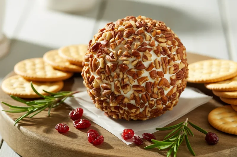 Cranberry Pecan Cream Cheese Ball