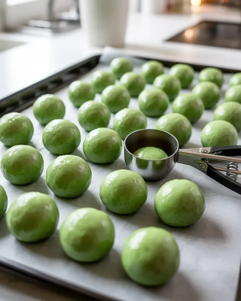 Melted white chocolate ready for dipping, smooth and flowing for perfect coating