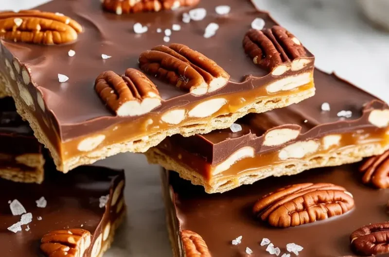 Pecan Pie Bark: The Ultimate Sweet Salty Treat