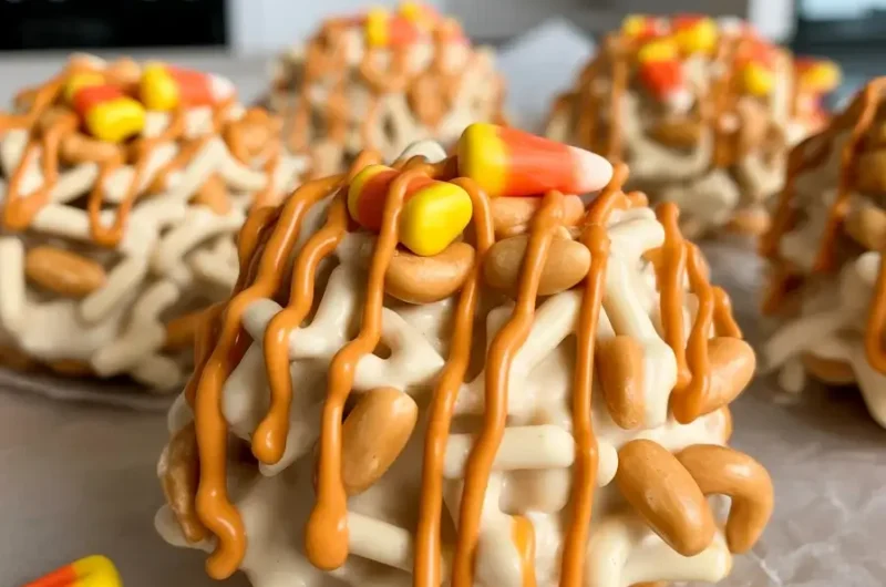 White Chocolate Harvest Haystacks
