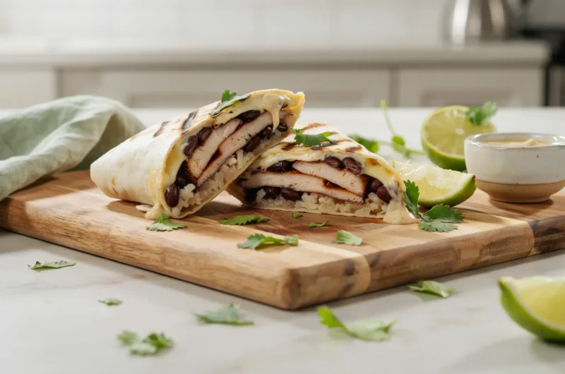 Chipotle Ranch Grilled Chicken Burrito