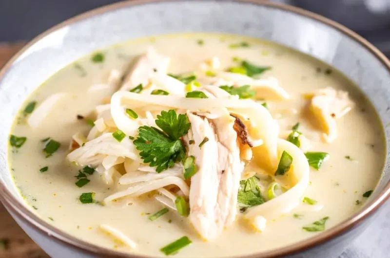 Creamy Chicken Parmesan Soup