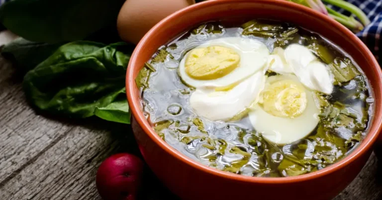Green Borscht Soup