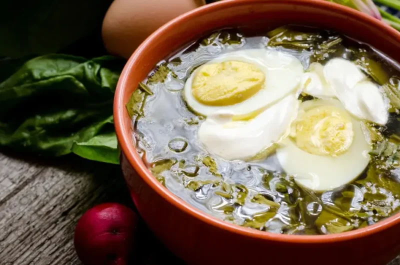 Green Borscht Soup