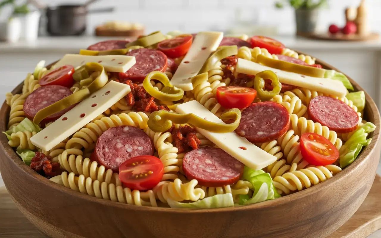 Italian Grinder Pasta Salad