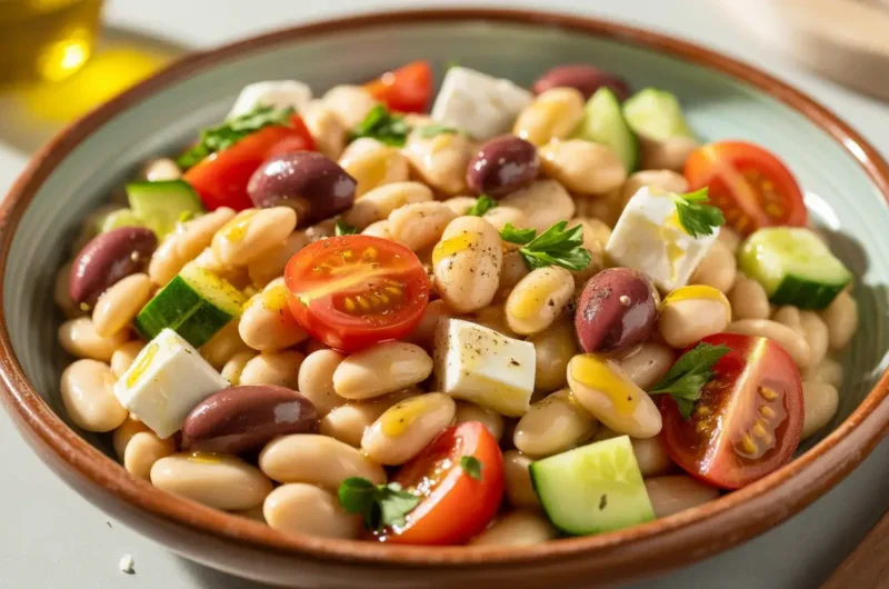 Mediterranean White Bean Salad