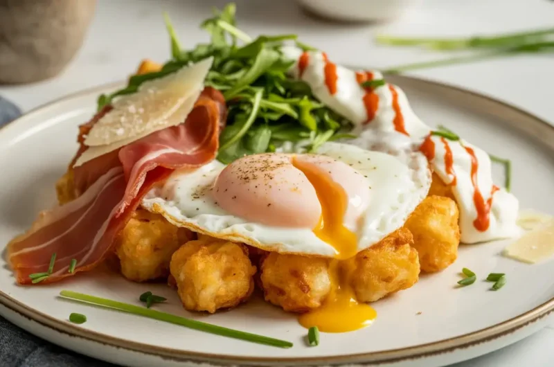 Polished Tater Tot Breakfast